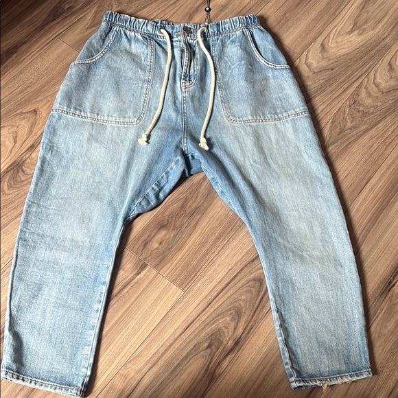 One Teaspoon Blue Relaxed Fit Jeans Soft Denim - Picture 1 of 5